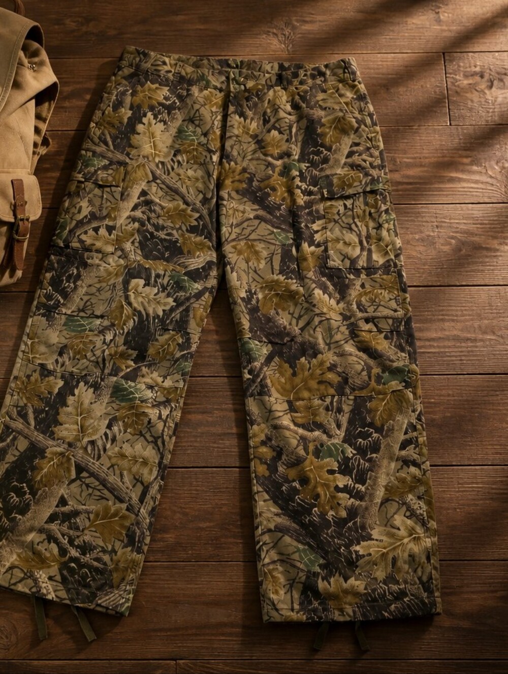 Men's Master Sportsman Camouflage Cargo Pants in Olive Camo